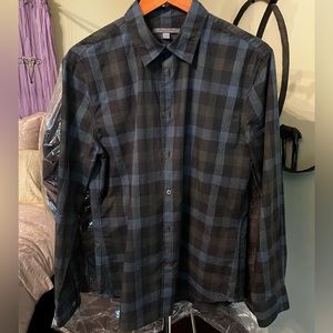 Men’s button up shirt.